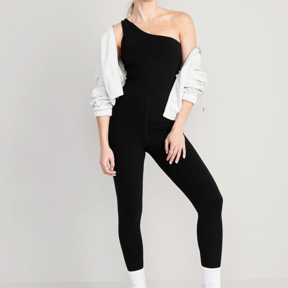 Old navy active one shoulder jumpsuit